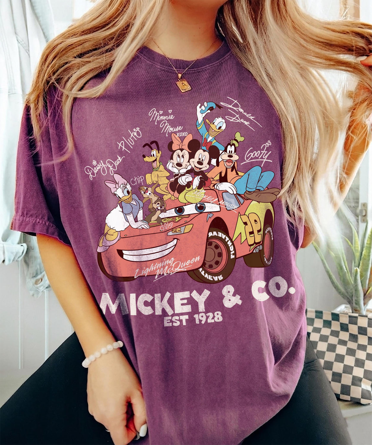 Retro Mickey and Co — Gildan Hoodie fan art by Snagva (6)