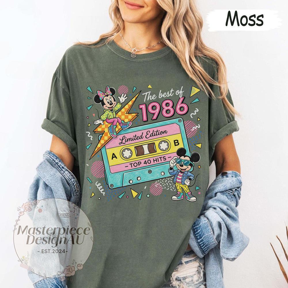Mickey Minnie 1986 Limited Edition Retro Cassette — Bella+Canvas Tee fan art by Snagva (3)