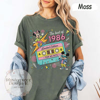 Mickey Minnie 1986 Limited Edition Retro Cassette — Bella+Canvas Tee fan art by Snagva (3)