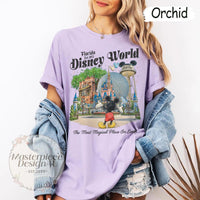 Mickey Mouse Disney World Florida 1971 — Comfort Colors Tee fan art by Snagva (2)