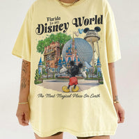 Mickey Mouse Disney World Florida 1971 — Gildan Hoodie fan art by Snagva (4)