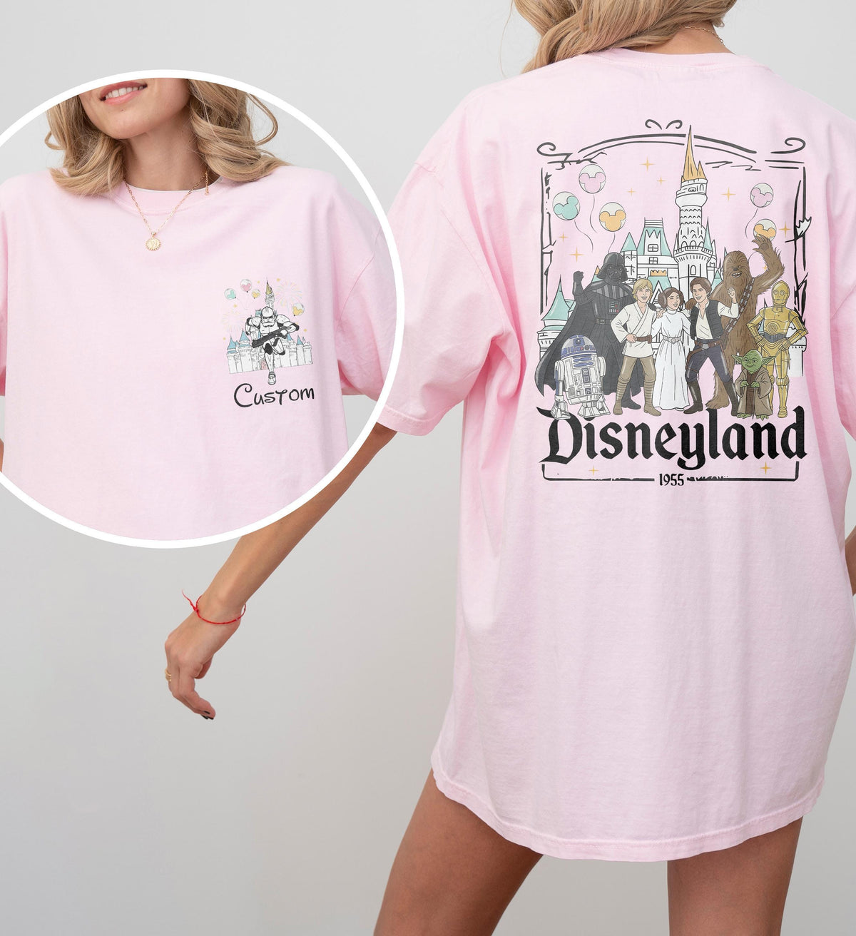 Custom Star Wars Family Coordinating Shirts — Gildan Hoodie fan art by Snagva (5)
