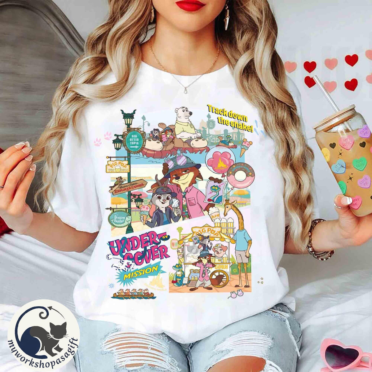 Zootopia 2 Movie Characters Retro — Gildan Sweatshirt fan art by Snagva