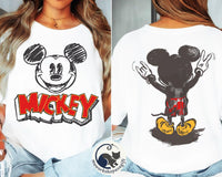 Comfort Colors Retro Mickey Mouse — Gildan Sweatshirt fan art by Snagva (4)