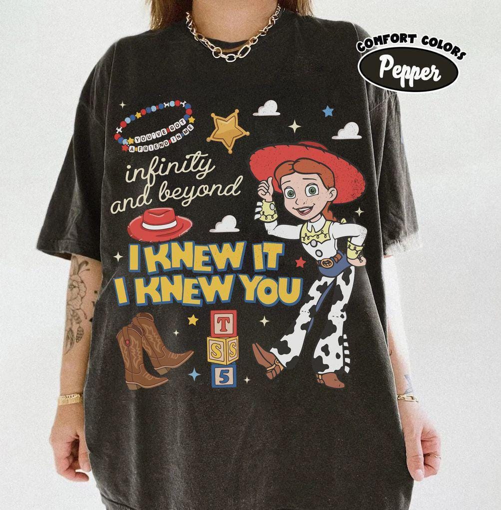 Retro Toy Story Jessie Western Cowboy — Gildan Sweatshirt fan art by Snagva (3)