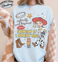Retro Toy Story Jessie Western Cowboy — Bella+Canvas Tee fan art by Snagva (4)
