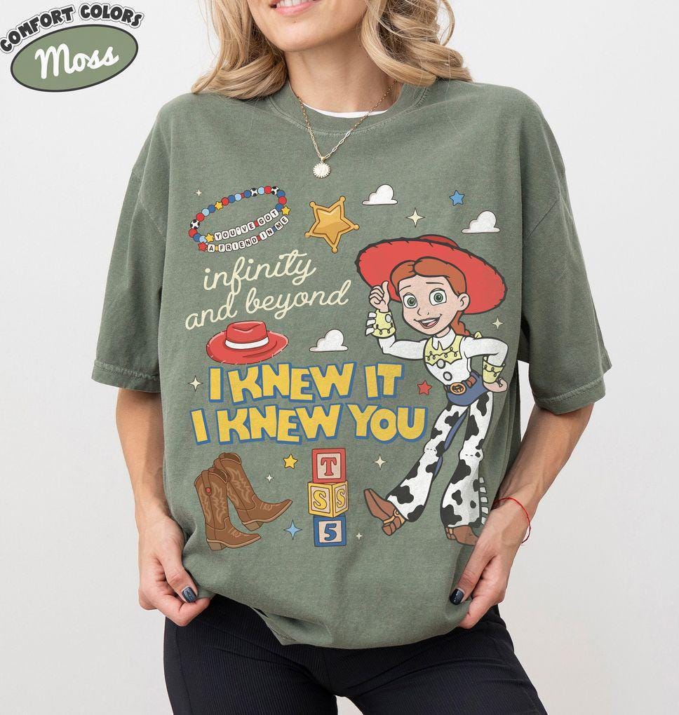 Retro Toy Story Jessie Western Cowboy — Gildan Sweatshirt fan art by Snagva (6)