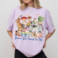 Comfort Colors Retro Toy Story 1995 — Gildan Hoodie fan art by Snagva (4)