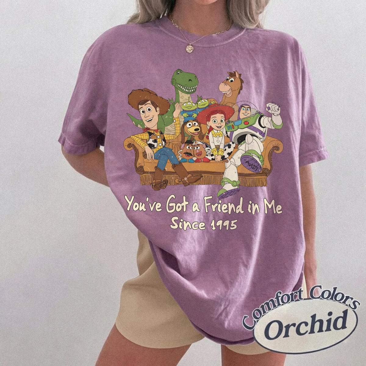 Retro Toy Story Friends — Gildan Sweatshirt fan art by Snagva (3)