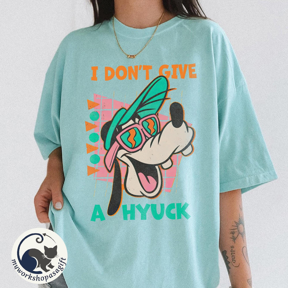 Retro 90s Goofy — Gildan Sweatshirt fan art by Snagva (4)