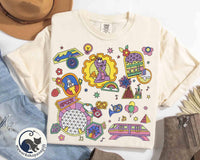 Comfort Colors Epcot Center 1982 — Gildan Hoodie fan art by Snagva (3)
