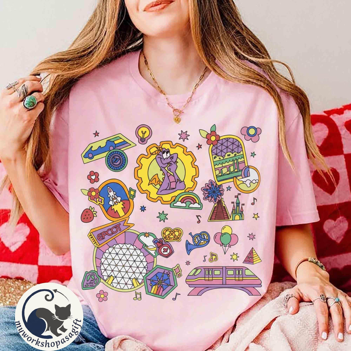 Comfort Colors Epcot Center 1982 — Comfort Colors Tee fan art by Snagva (4)