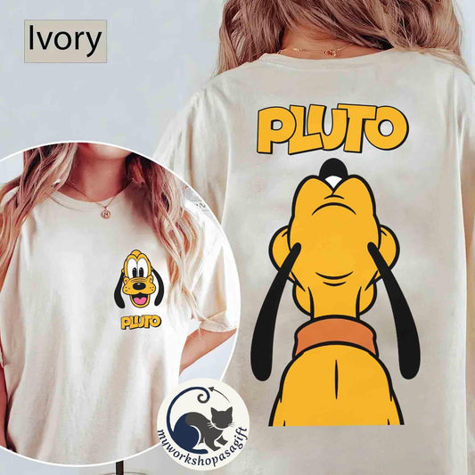2-sided Disney Mickey and Friends Big Face Retro — Gildan Sweatshirt