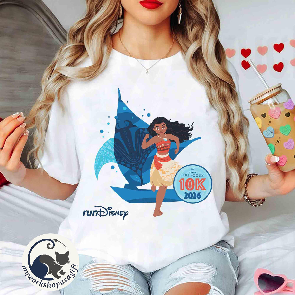 Disney Princess Yoga Half Marathon Weekend 2025 Tanktop — Comfort Colors Tee fan art by Snagva (4)