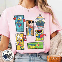 Disney Cruise Destiny Marvel Avenger Mickey and Friends — Bella+Canvas Tee fan art by Snagva (2)