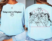 2-Sided Coquette Bow Disney Today was a Fairytale — Bella+Canvas Tee fan art by Snagva (4)