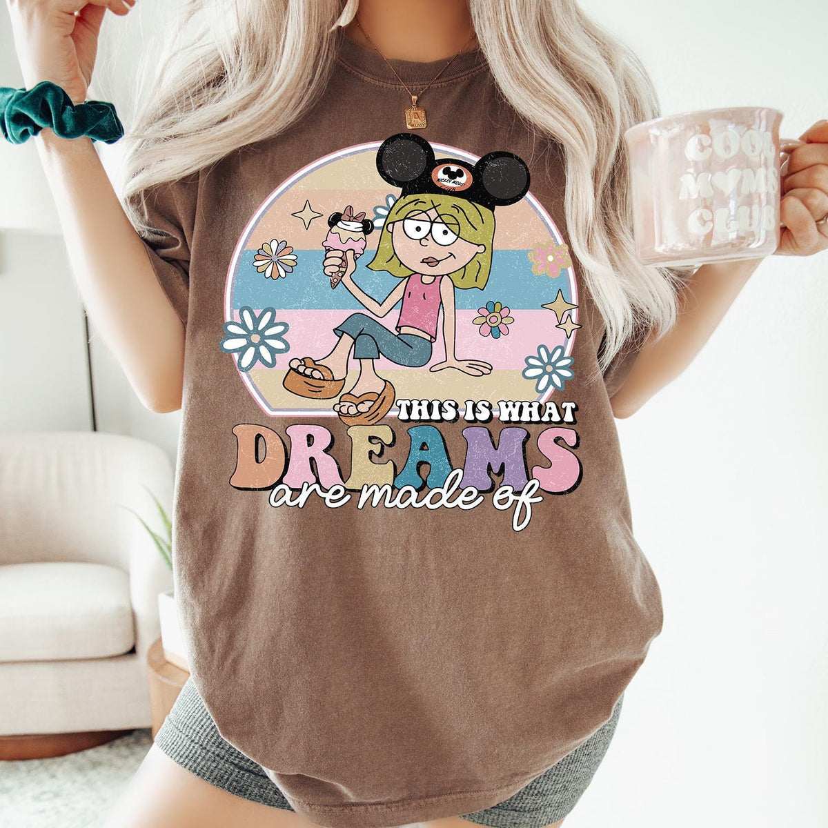 Comfort Colors® Lizzie McGuire Disney — Gildan Sweatshirt fan art by Snagva (4)