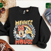 Retro Minnie Mouse Magic Kingdom — Bella+Canvas Tee fan art by Snagva