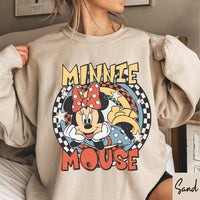 Retro Minnie Mouse Magic Kingdom — Gildan Hoodie fan art by Snagva (2)