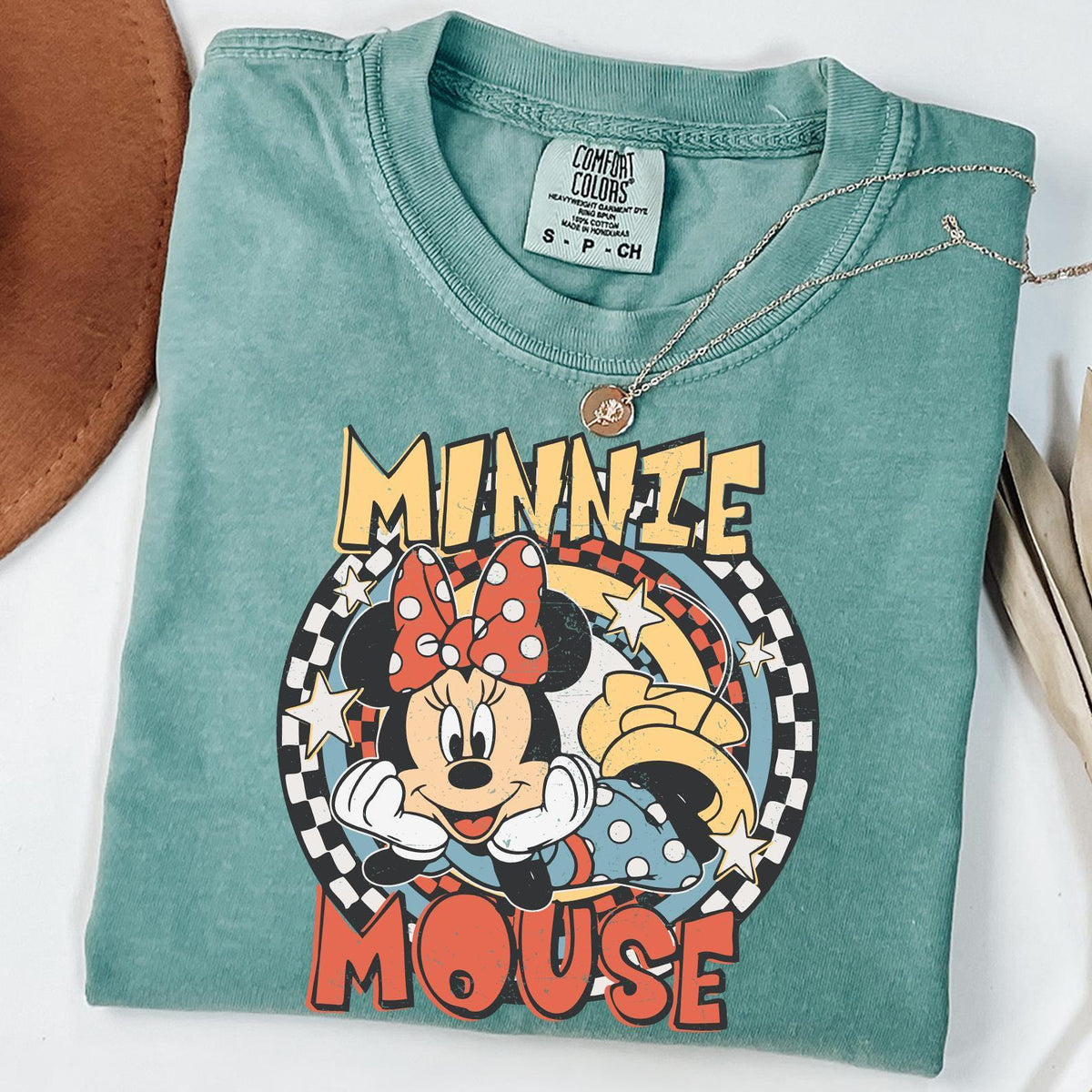 Retro Minnie Mouse Magic Kingdom — Gildan Sweatshirt fan art by Snagva (4)