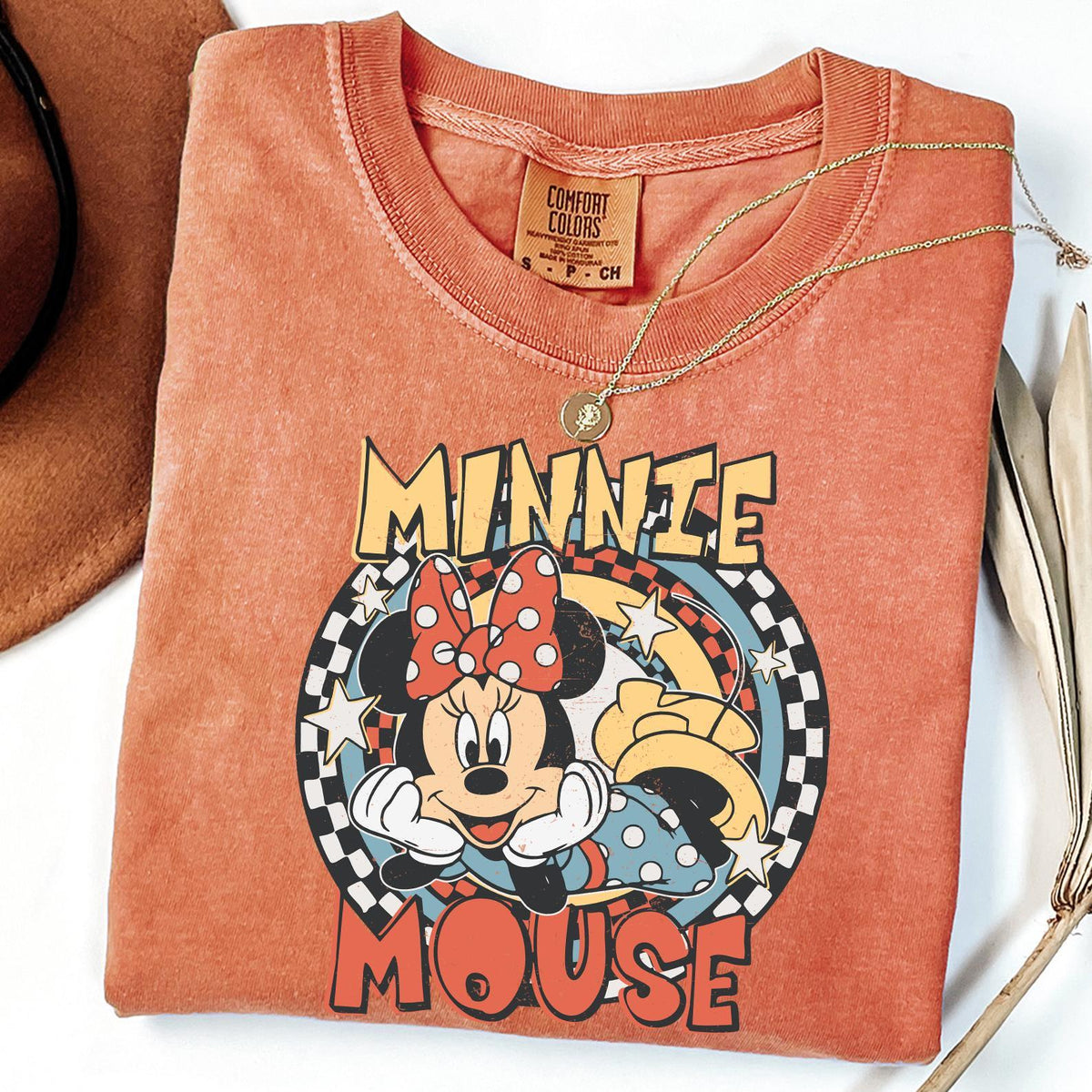 Retro Minnie Mouse Magic Kingdom — Gildan Hoodie fan art by Snagva (7)