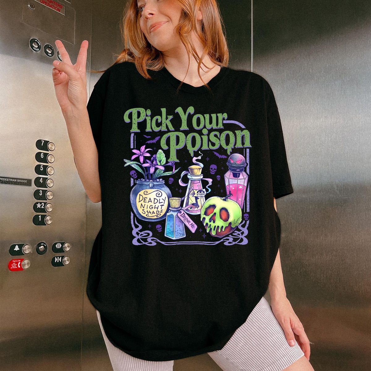 Pick Your Poison — Comfort Colors Tee fan art by Snagva (3)