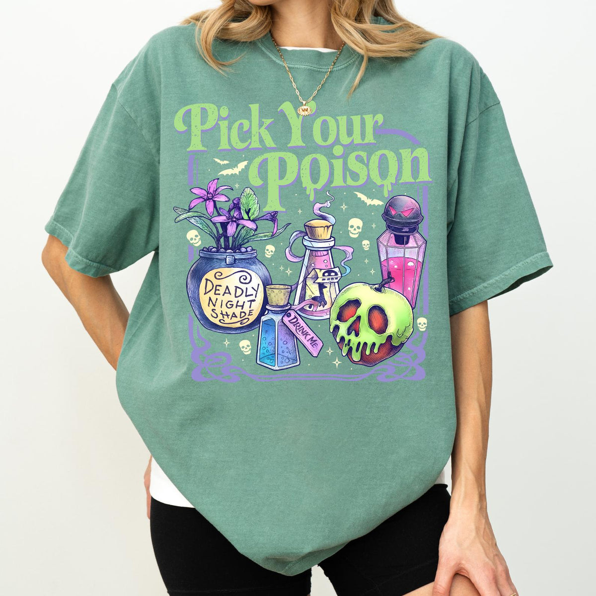 Pick Your Poison — Bella+Canvas Tee fan art by Snagva (4)
