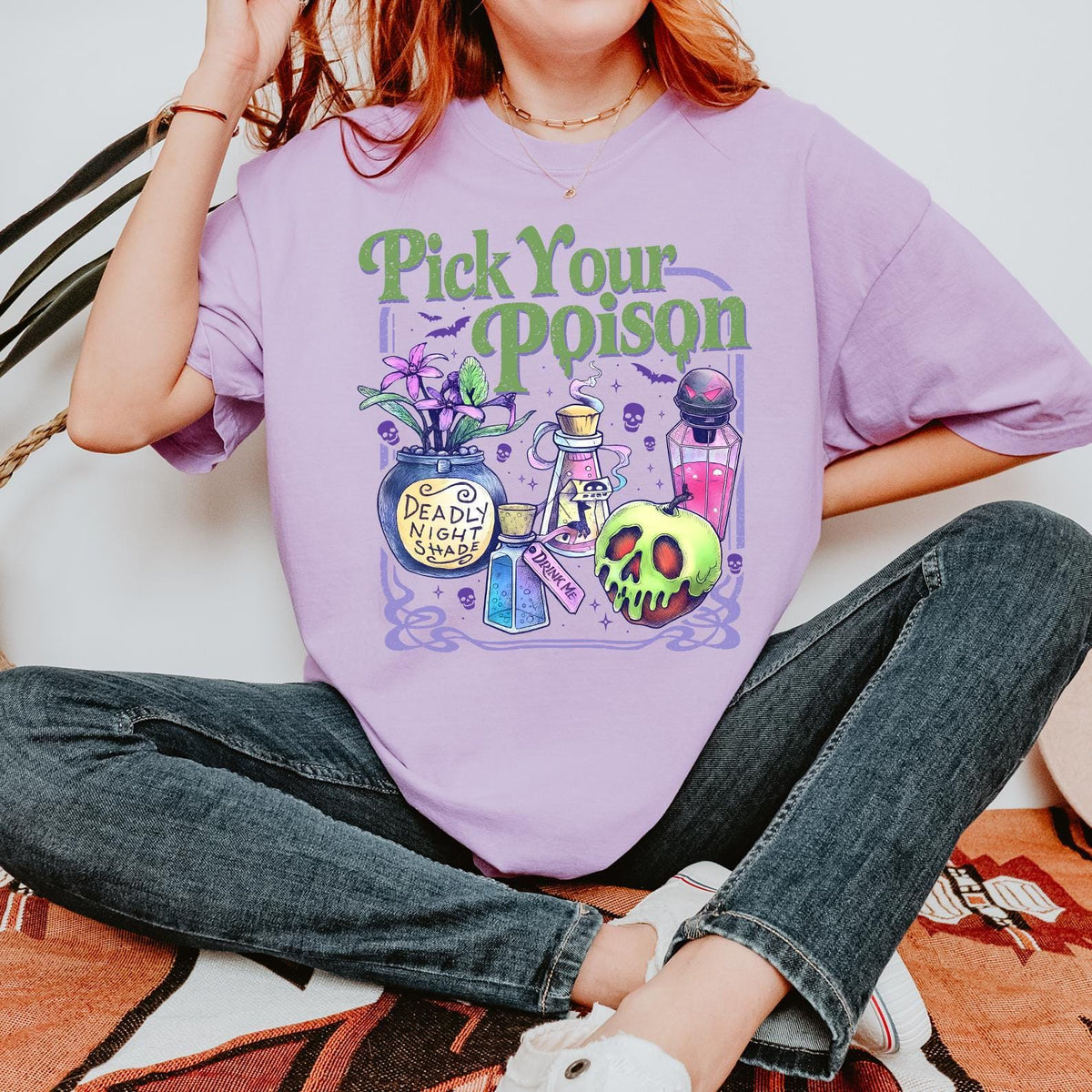 Pick Your Poison — Comfort Colors Tee fan art by Snagva (6)