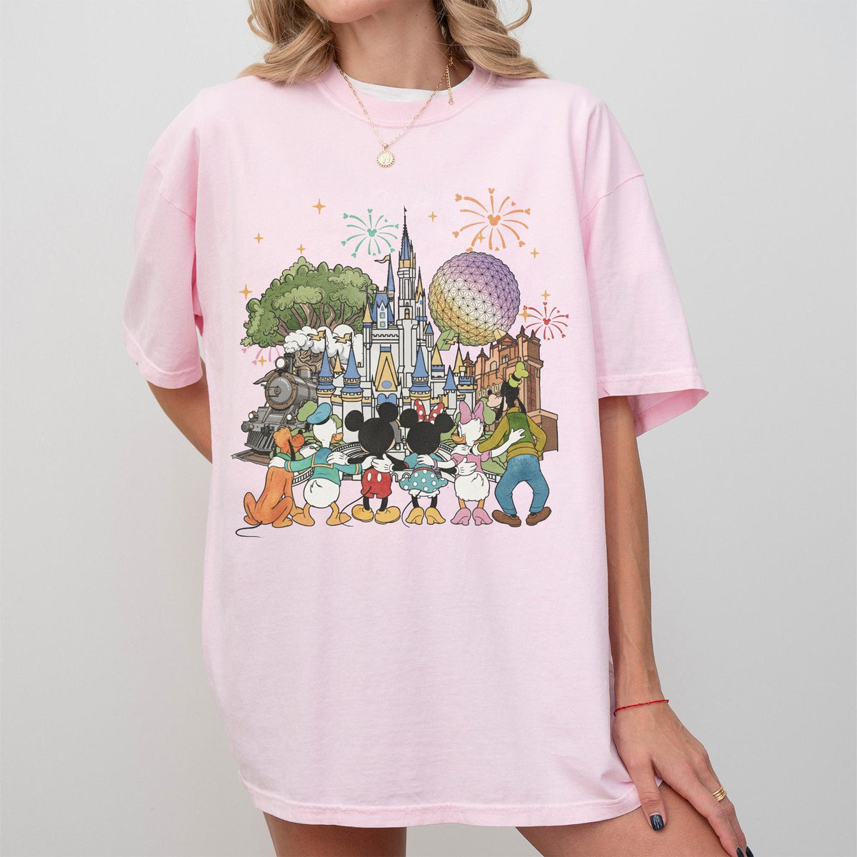 Retro Mickey Disneyworld Comfort Colors — Comfort Colors Tee fan art by Snagva (3)
