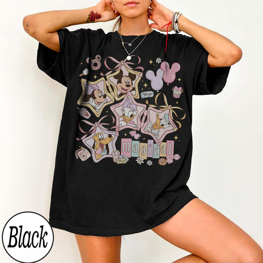 Retro Magical Pastel Coquette Disney — Comfort Colors Tee