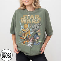 Disney Star Wars Winnie the Pooh — Bella+Canvas Tee fan art by Snagva (6)