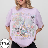 Retro Walt Disney World Mickey and Friends — Gildan Sweatshirt fan art by Snagva (8)
