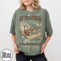 Retro Chip Dale S'more Please Fort Wilderness — Gildan Sweatshirt fan art by Snagva (2)