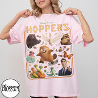 Retro Disney Pixar Hoppers — Comfort Colors Tee fan art by Snagva (4)