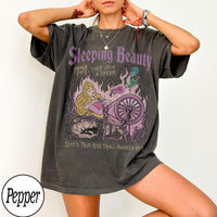 Retro Aurora Princess Sleeping Beauty 1959 — Comfort Colors Tee fan art by Snagva (5)