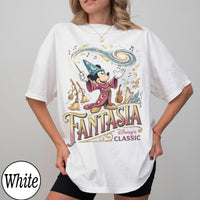 Retro Classic Fantasmic Sorcerer Mickey Comfort Colors — Gildan Hoodie fan art by Snagva (5)
