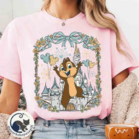 Customize All Characters Disney Magical Castle — Bella+Canvas Tee fan art by Snagva (4)