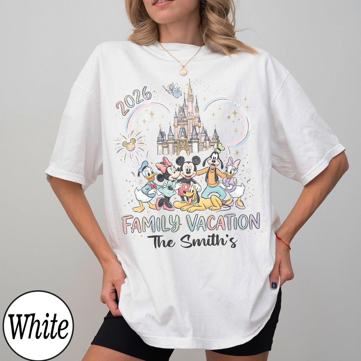 Custom Disney Family Trip 2026 Comfort Colors — Comfort Colors Tee fan art by Snagva (6)