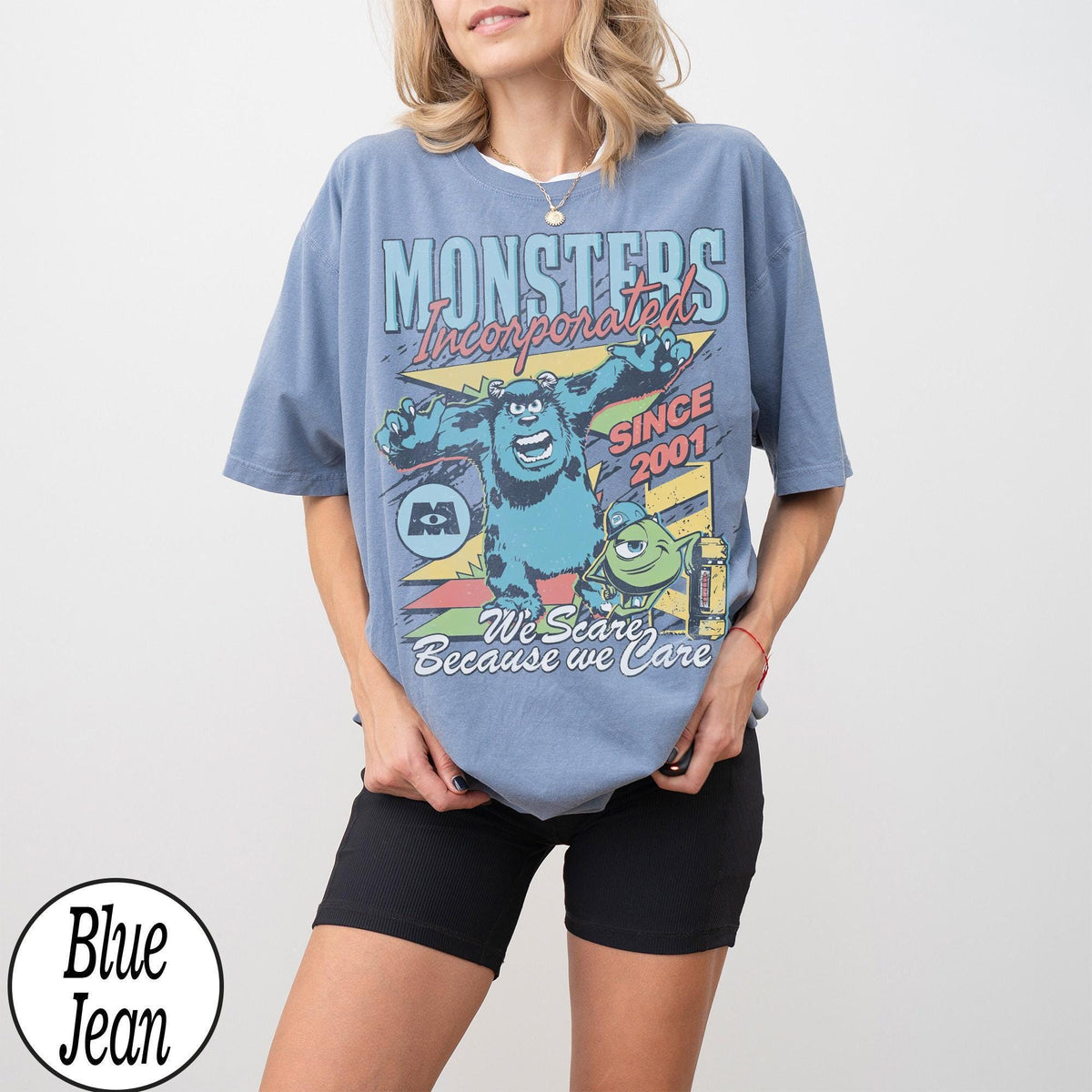 Monsters Incorporated Sulley Mike — Comfort Colors Tee fan art by Snagva (3)