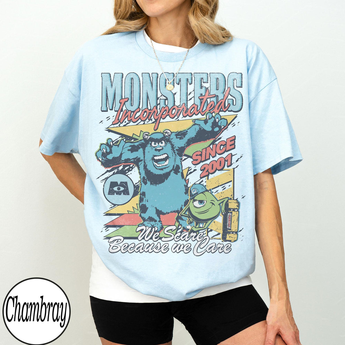 Monsters Incorporated Sulley Mike — Gildan Hoodie fan art by Snagva (6)