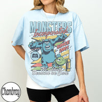 Monsters Incorporated Sulley Mike — Comfort Colors Tee fan art by Snagva (6)