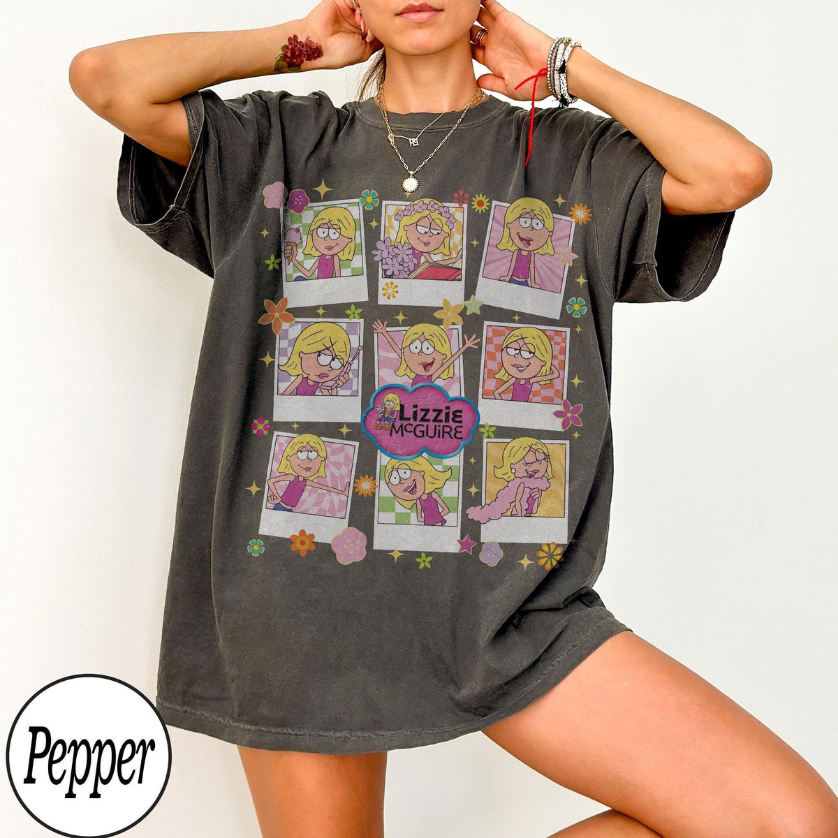 Lizzie McGuire 90s Comfort Colors — Bella+Canvas Tee fan art by Snagva (3)