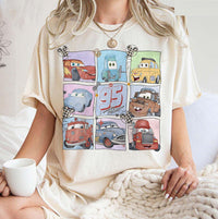 Comfort Colors® Retro Disney Pixar Cars — Gildan Hoodie fan art by Snagva (8)