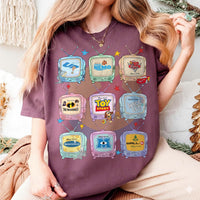Retro Disney Pixar Movie Television — Comfort Colors Tee fan art by Snagva (2)