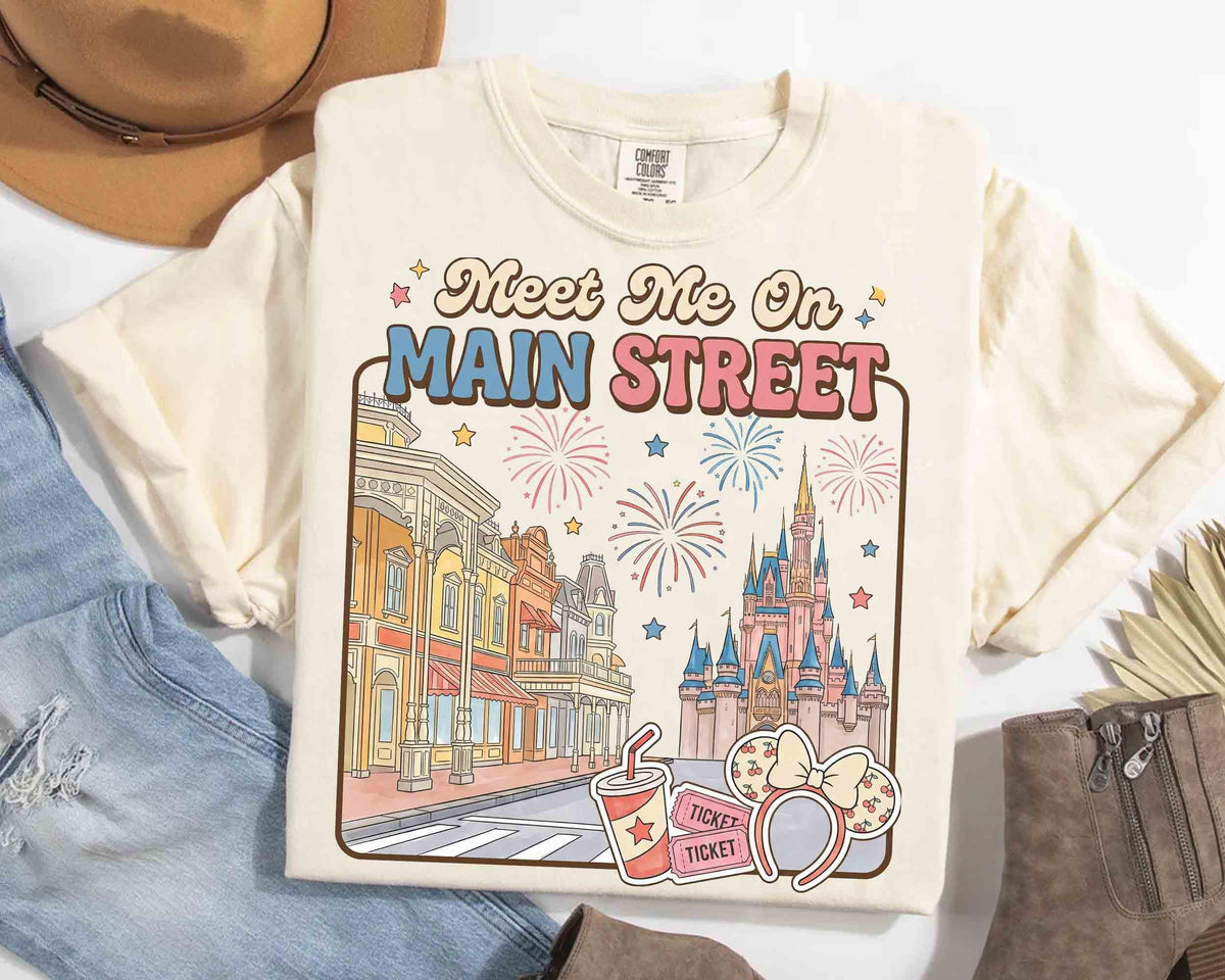 Meet Me On Main Street — Gildan Hoodie fan art by Snagva (4)