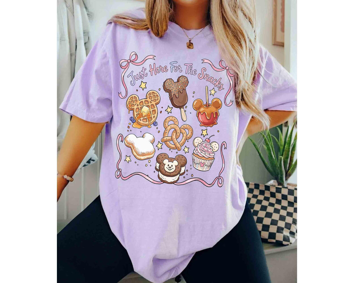 Cute Mickey Mouse Treats Coquette Bow — Gildan Hoodie fan art by Snagva (3)