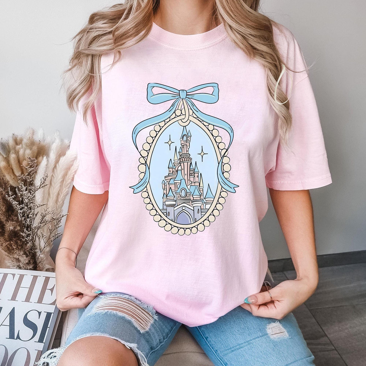 Comfort Color® Disney Magical Castle — Bella+Canvas Tee fan art by Snagva