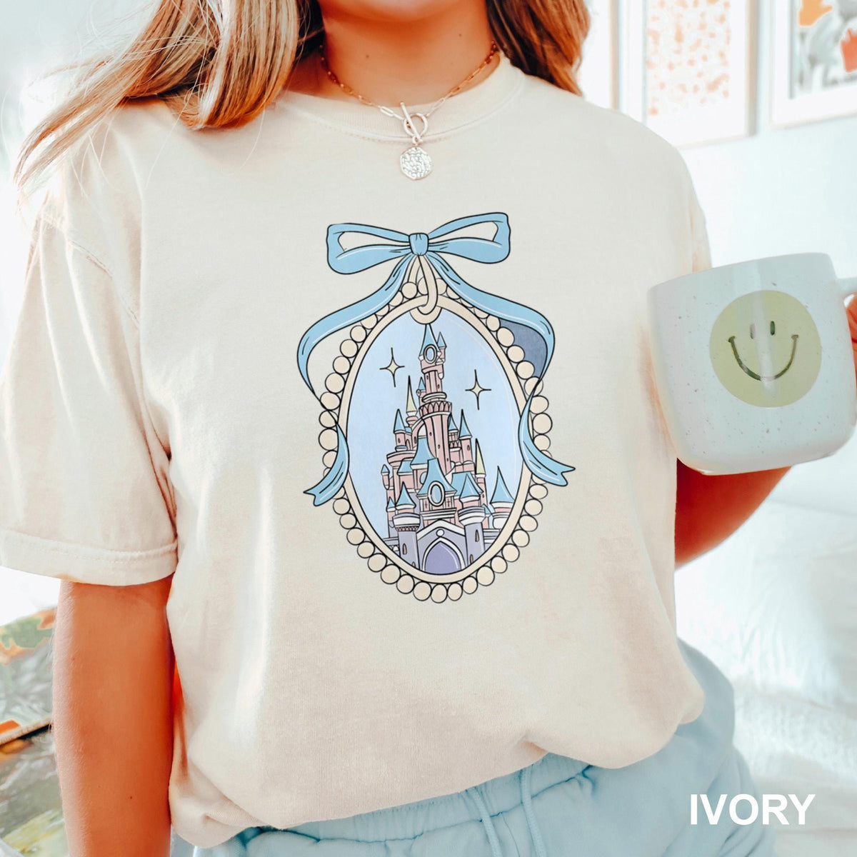 Comfort Color® Disney Magical Castle — Gildan Sweatshirt fan art by Snagva (2)