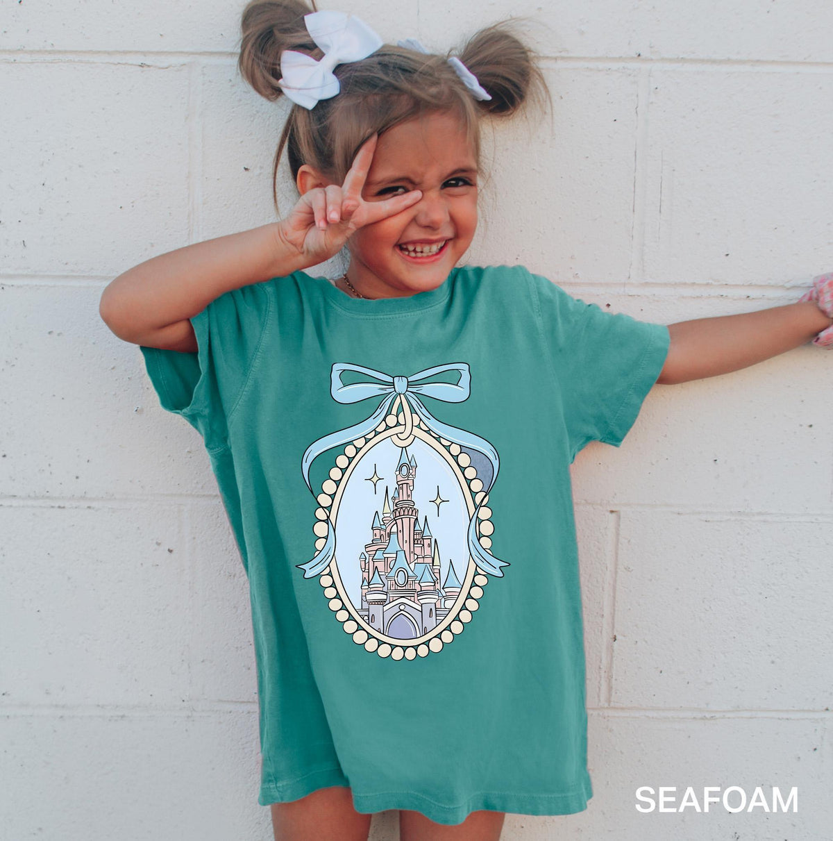Comfort Color® Disney Magical Castle — Bella+Canvas Tee fan art by Snagva (4)