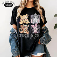 Comfort Colors Retro Pooh and Friends — Gildan Sweatshirt fan art by Snagva (4)